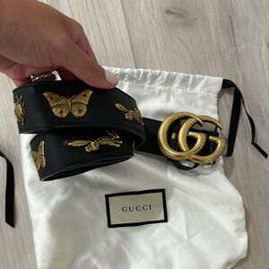 Limited Edition black Gucci belt